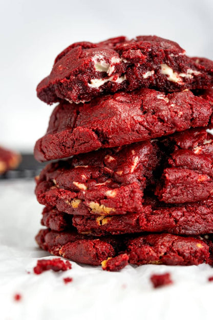 Red Velvet Cookie with Cream Cheese